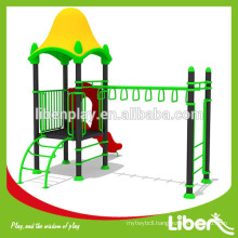 Good Quality Plastic House with Monkey Bar backyard playgrounds